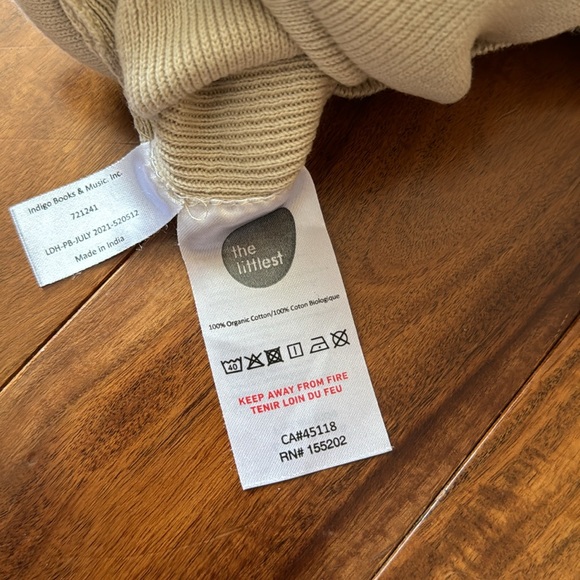 100% organic cotton, The Littlest button overalls, 3-6 months - Picture 4 of 5